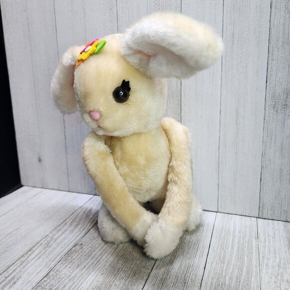Vintage Dakin Bunny Rabbit Easter Plush Stuffed Animal 9'' Soft Toy - Picture 3 of 11